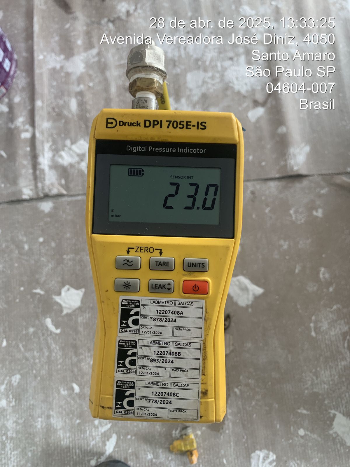 Manutenção de tubulação